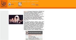 Desktop Screenshot of coppercastindia.com